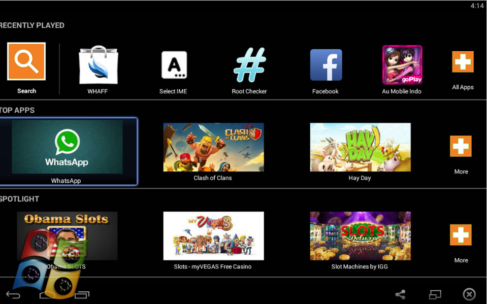 bluestacks android tv launcher
